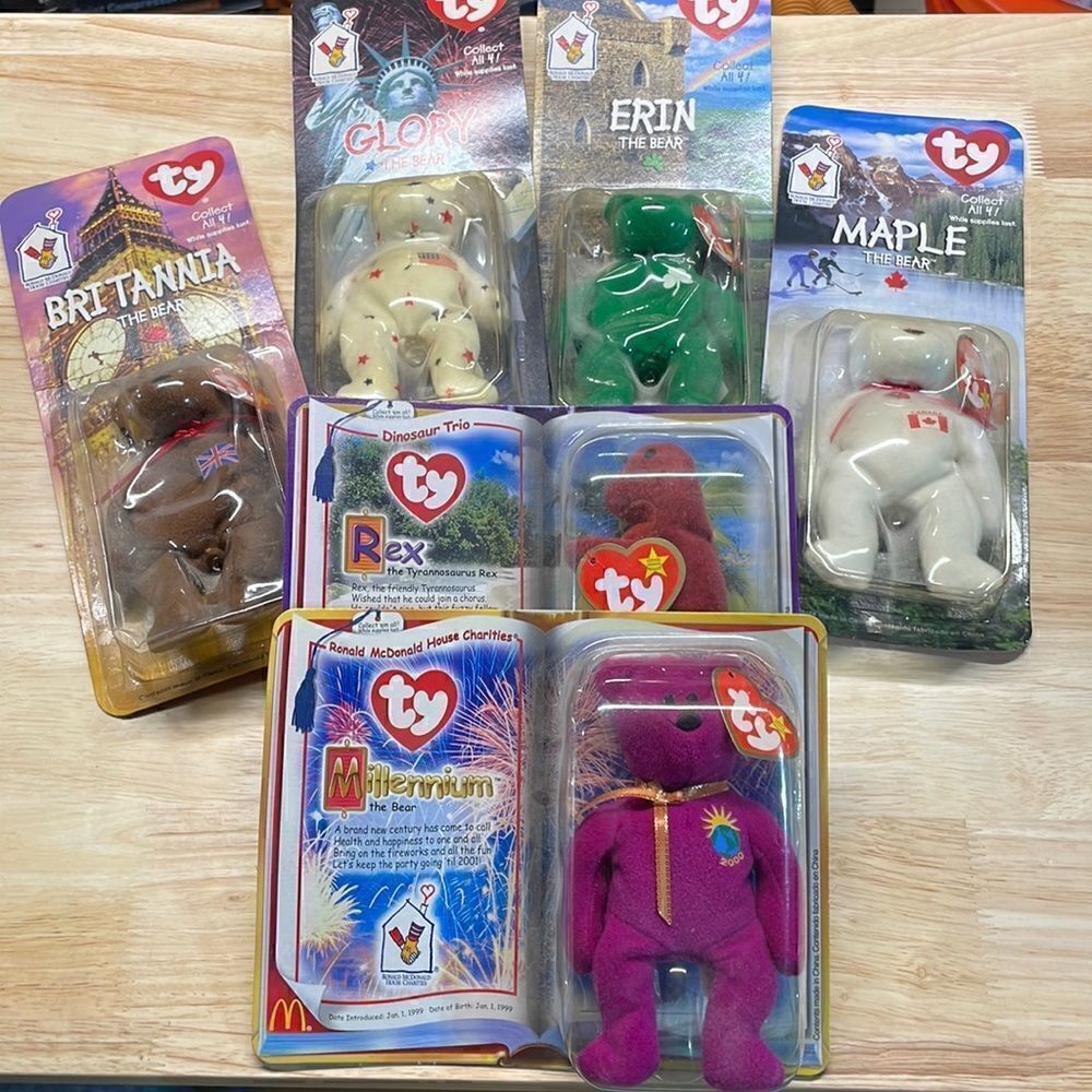 Ty Beanie Baby Collection Set